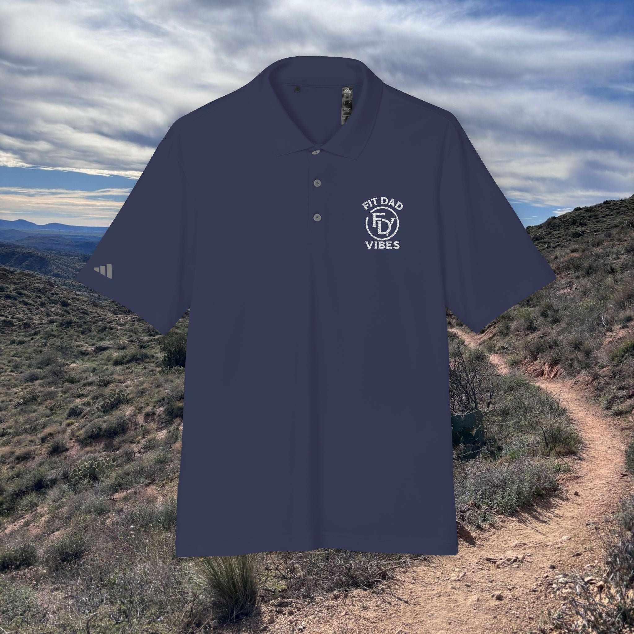 Fit Dad Vibes Adidas Performance Golf Polo