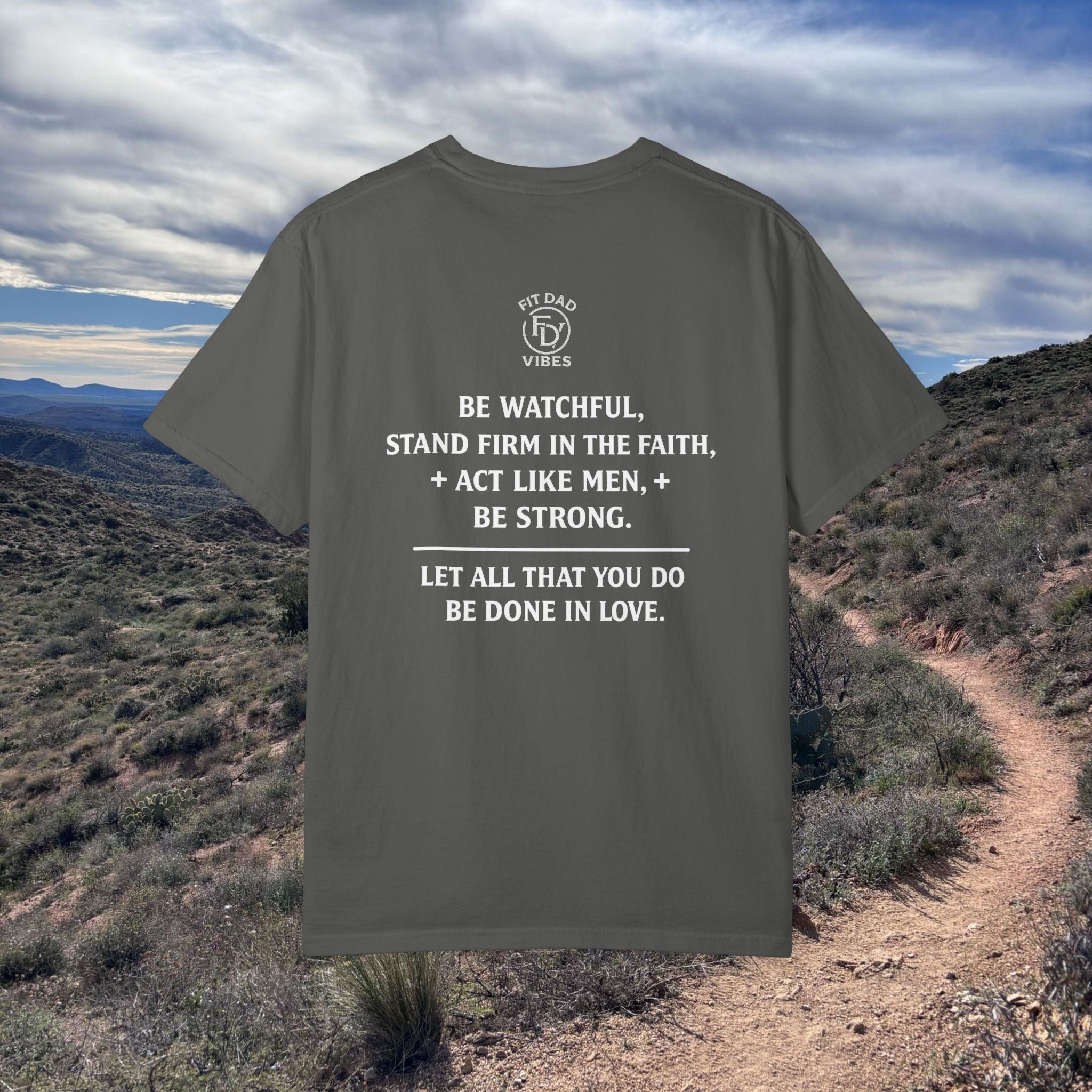 Men Of Faith Cotton T-Shirt