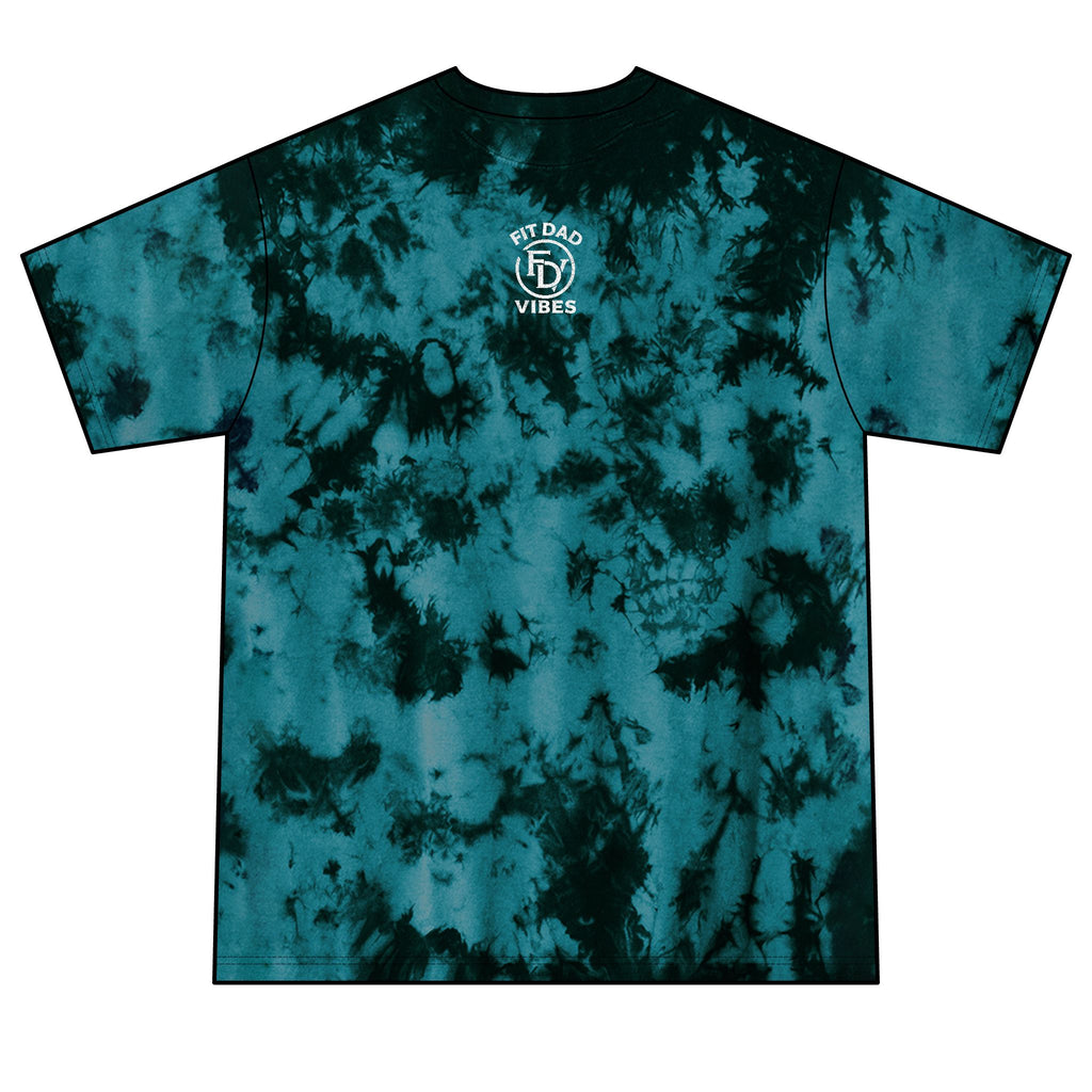 Lift Heavy, Run Far, Pray Hard Tie-Dye Tee