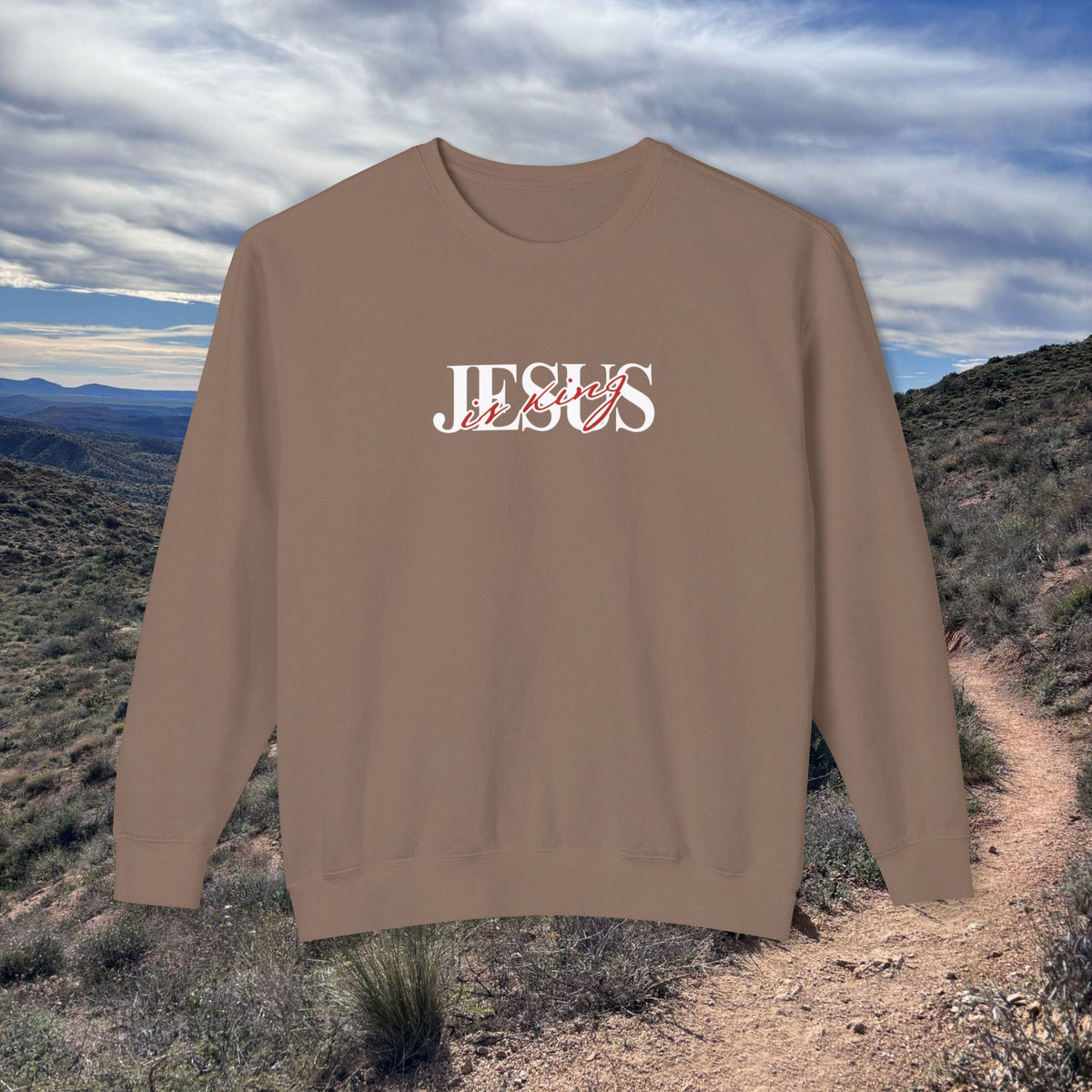 Copy of Jesus Is King Lightweight Crewneck Sweatshirt