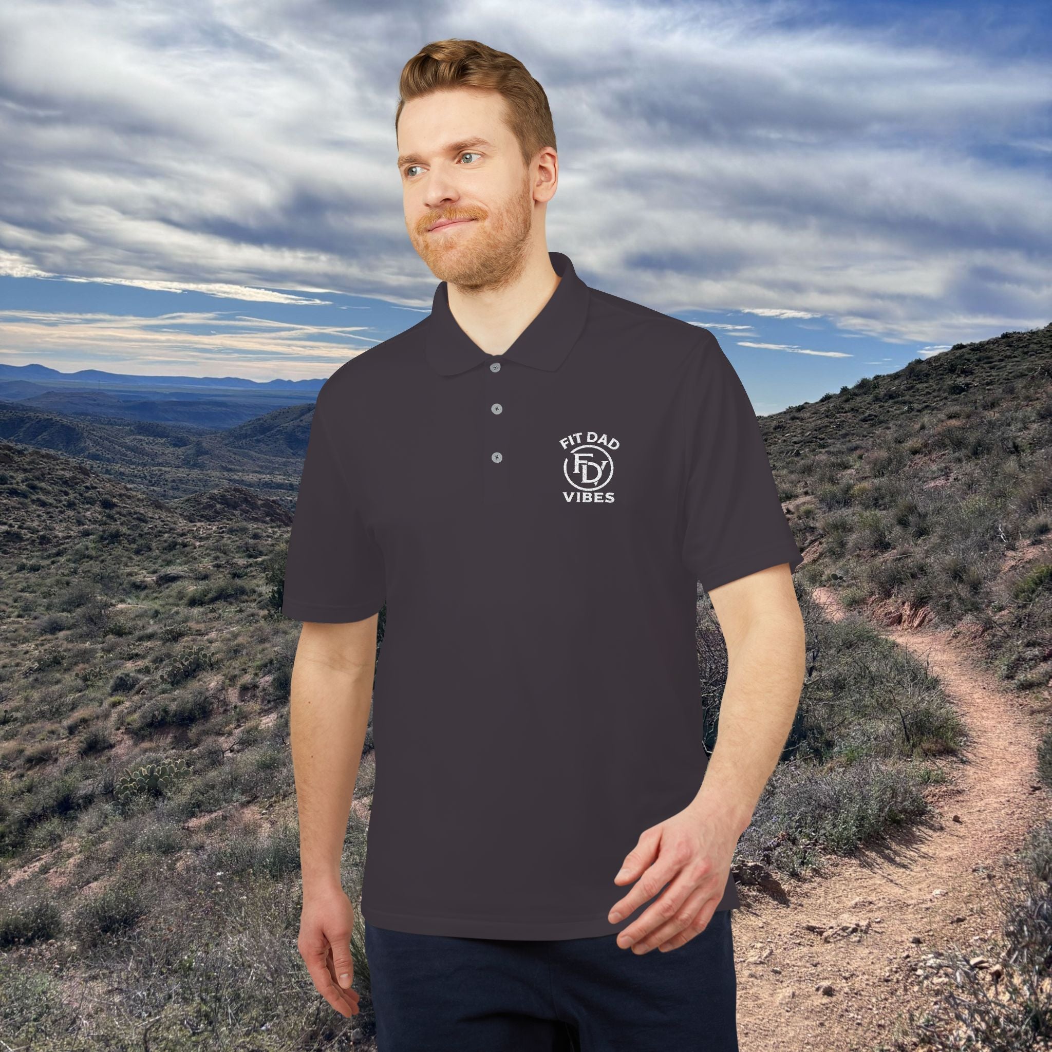 Fit Dad Vibes Adidas Performance Golf Polo