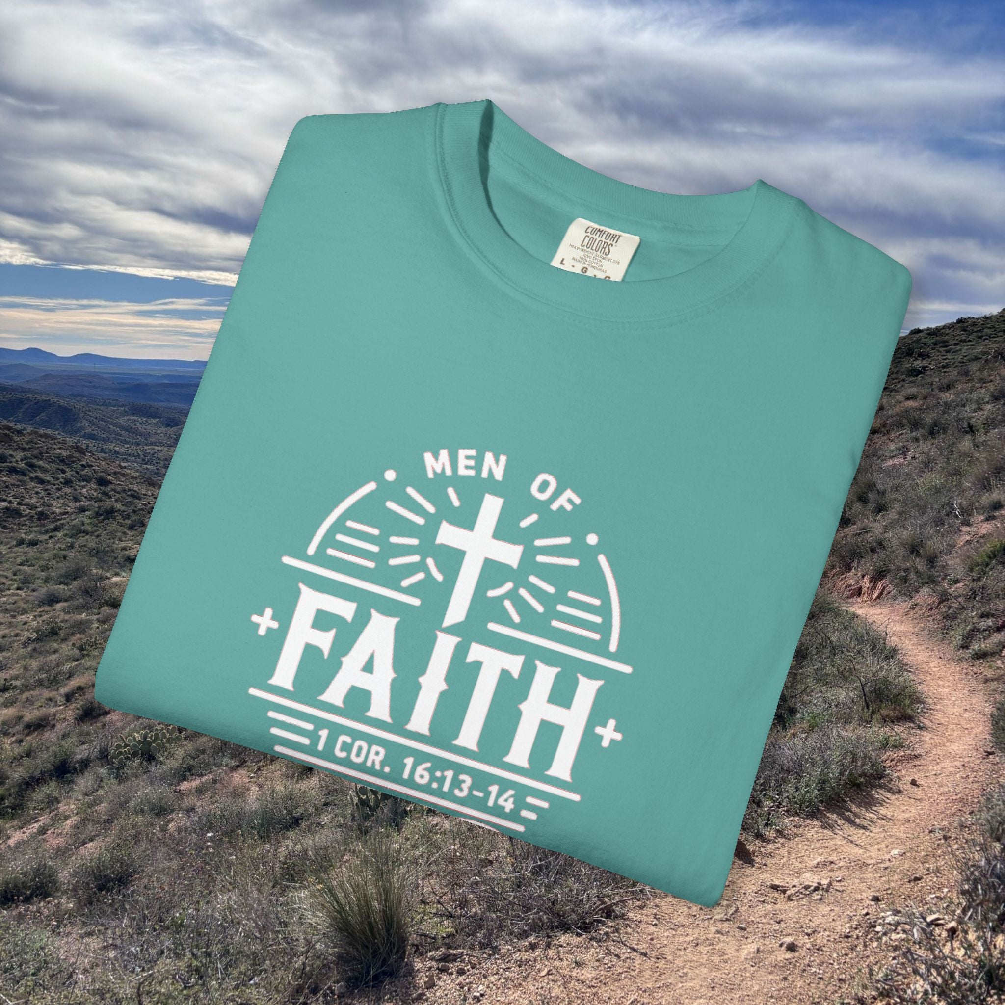 Men Of Faith Cotton T-Shirt