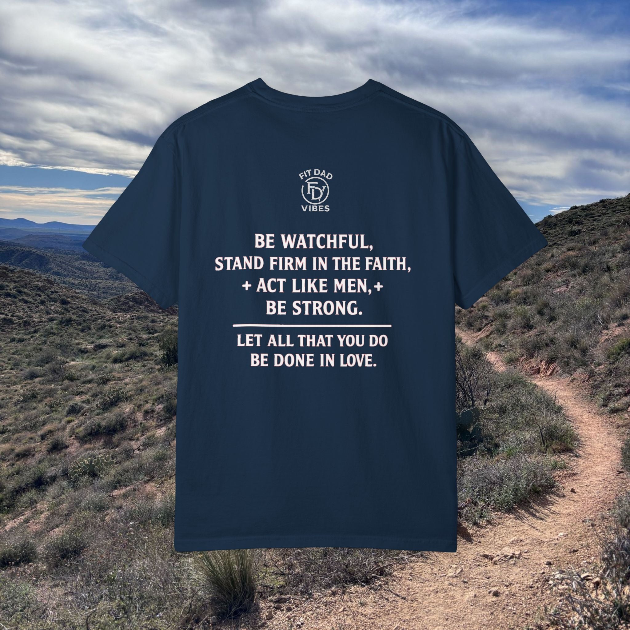 Men Of Faith Cotton T-Shirt