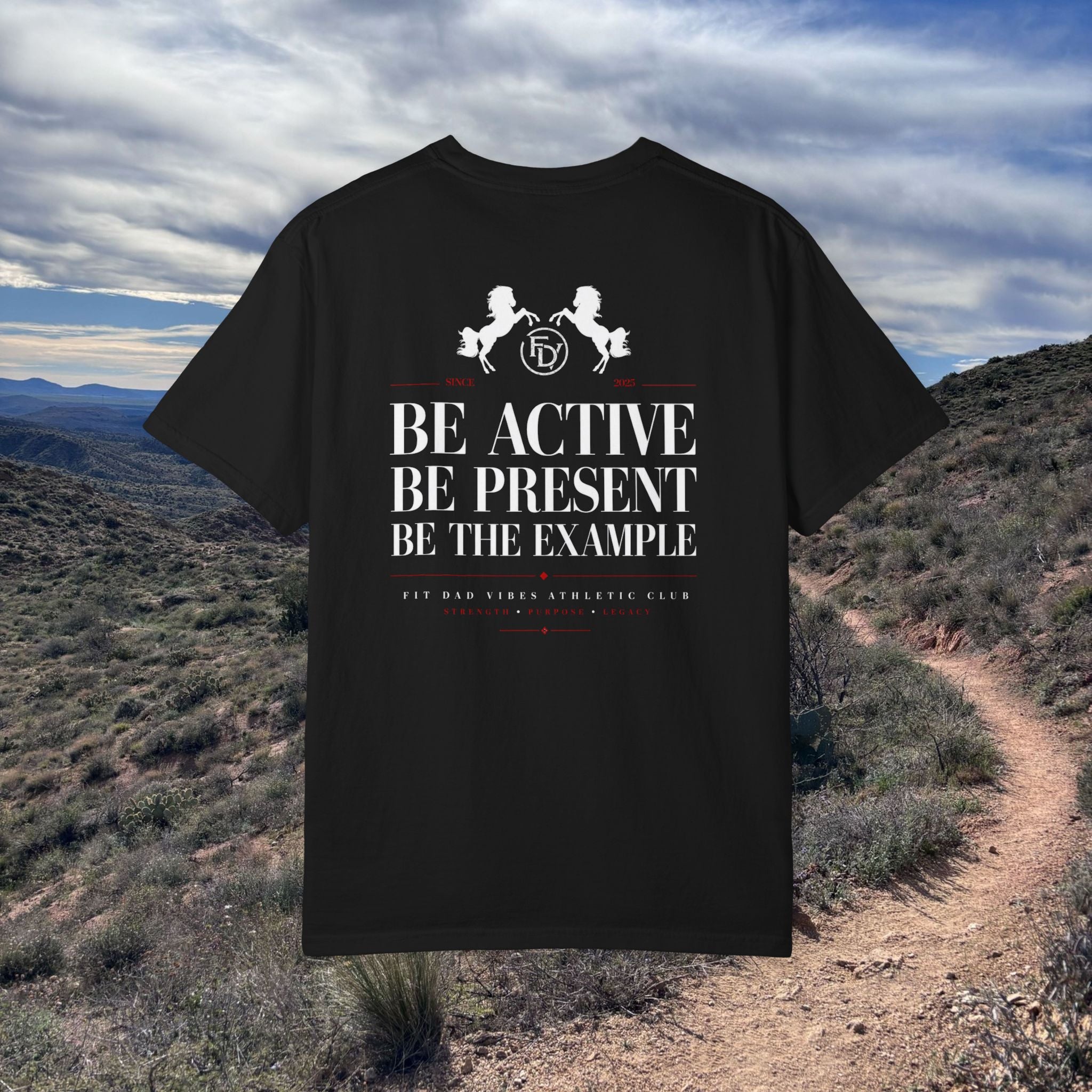 Fit Dad Vibes Athletic Club T-Shirt