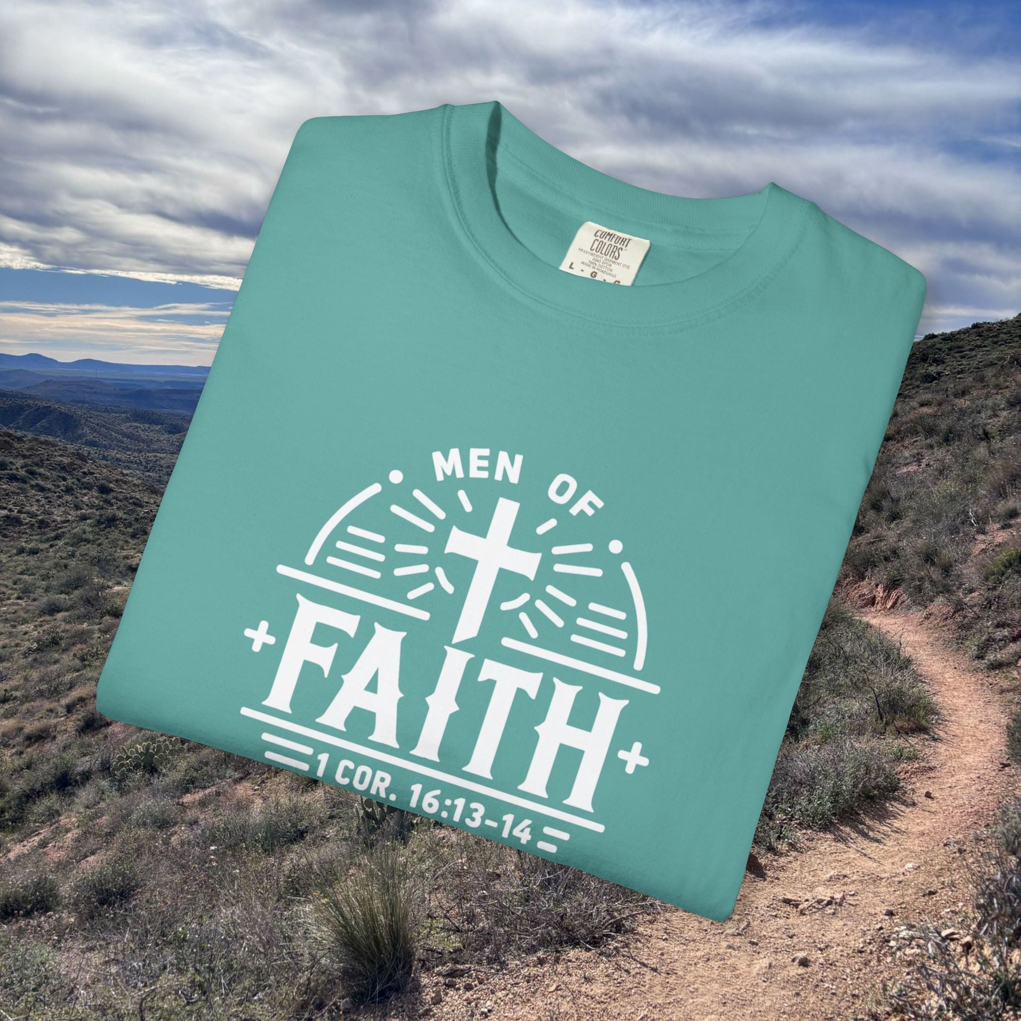 Men Of Faith Cotton T-Shirt