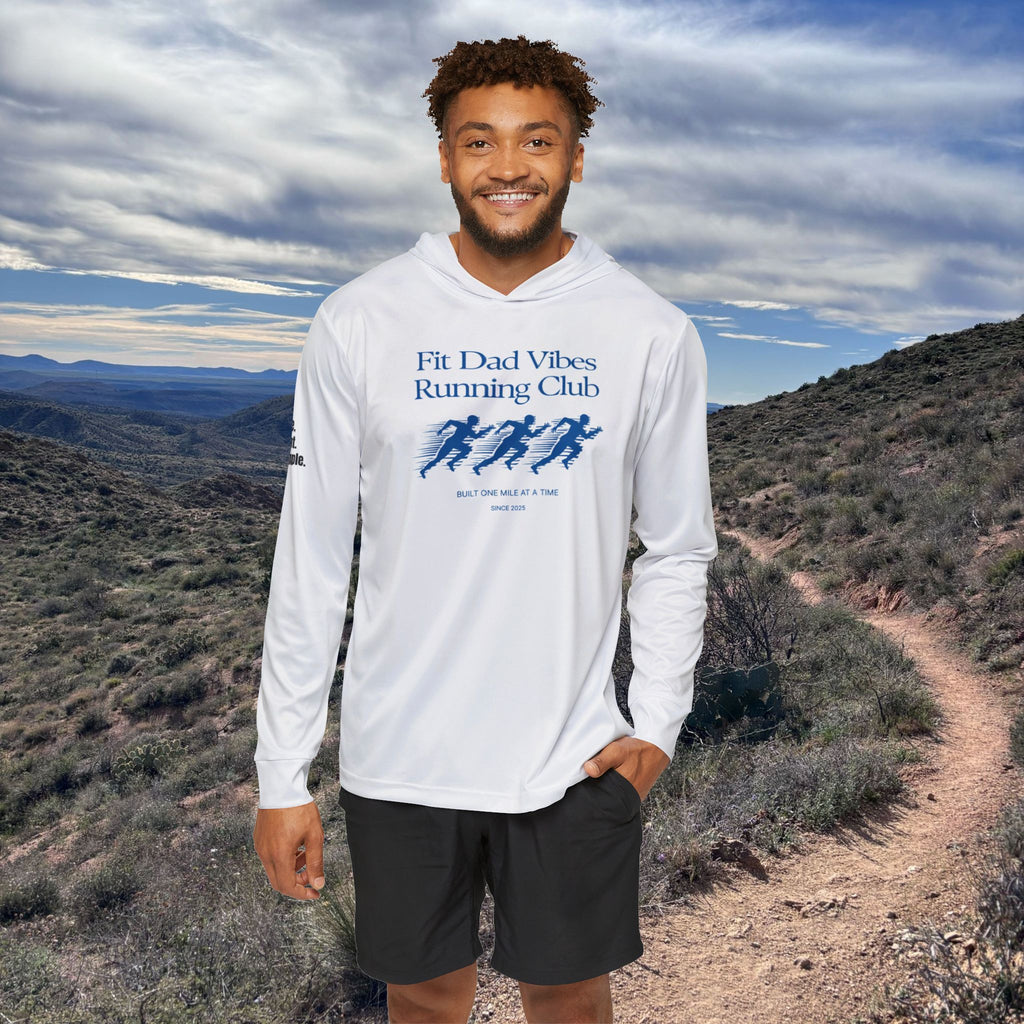 Fit Dad Vibes Running Club UPF 50 Hoodie