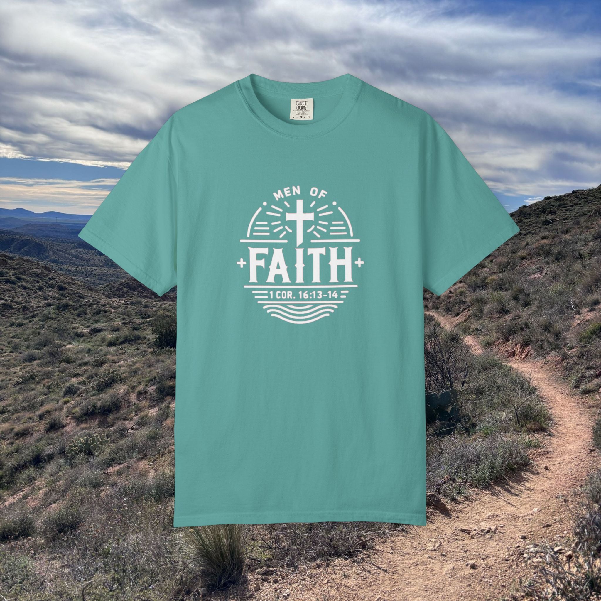 Men Of Faith Cotton T-Shirt