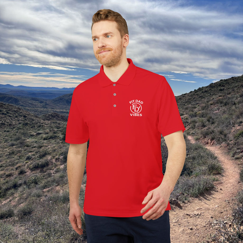 Fit Dad Vibes Adidas Performance Golf Polo