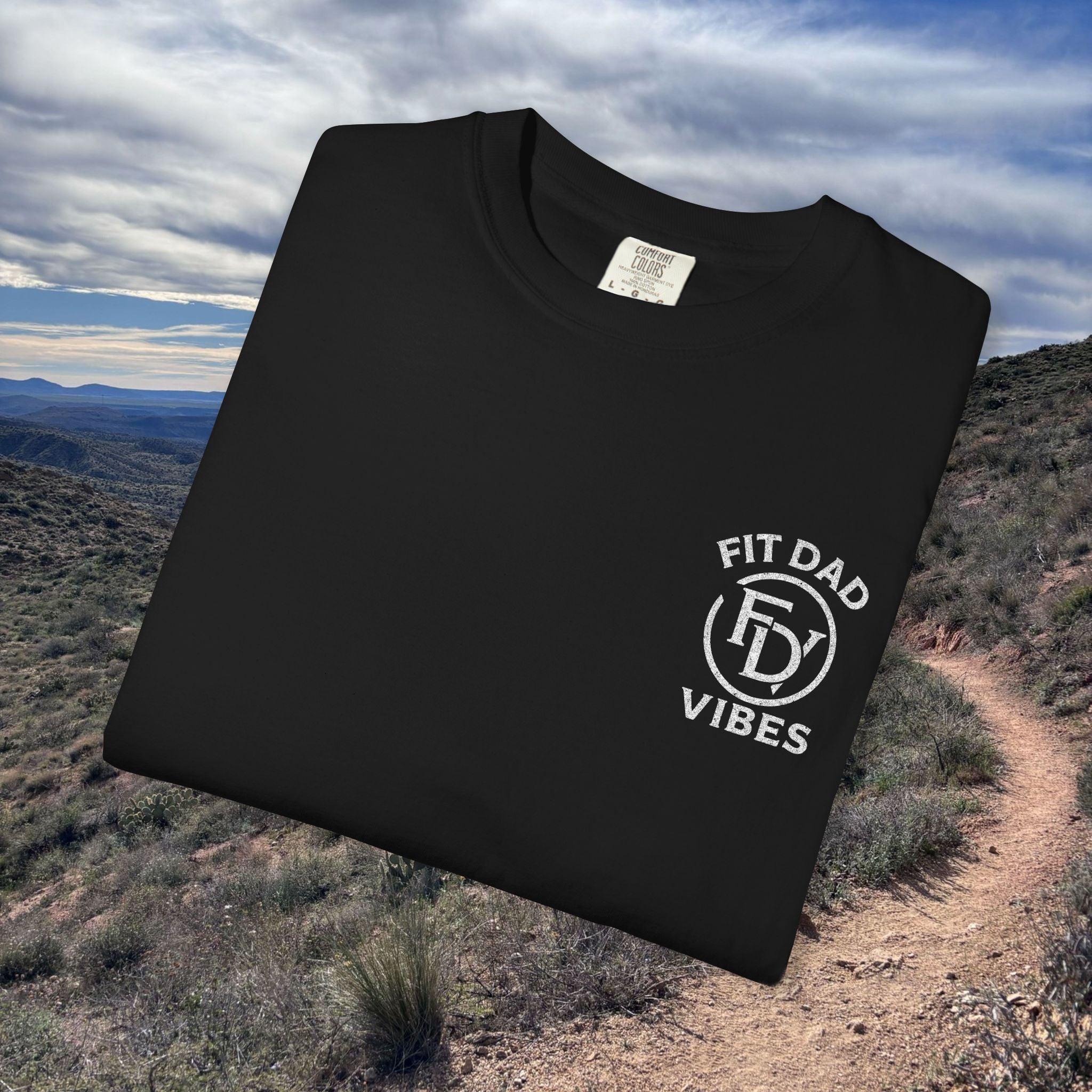 Fit Dad Vibes Logo T-Shirt