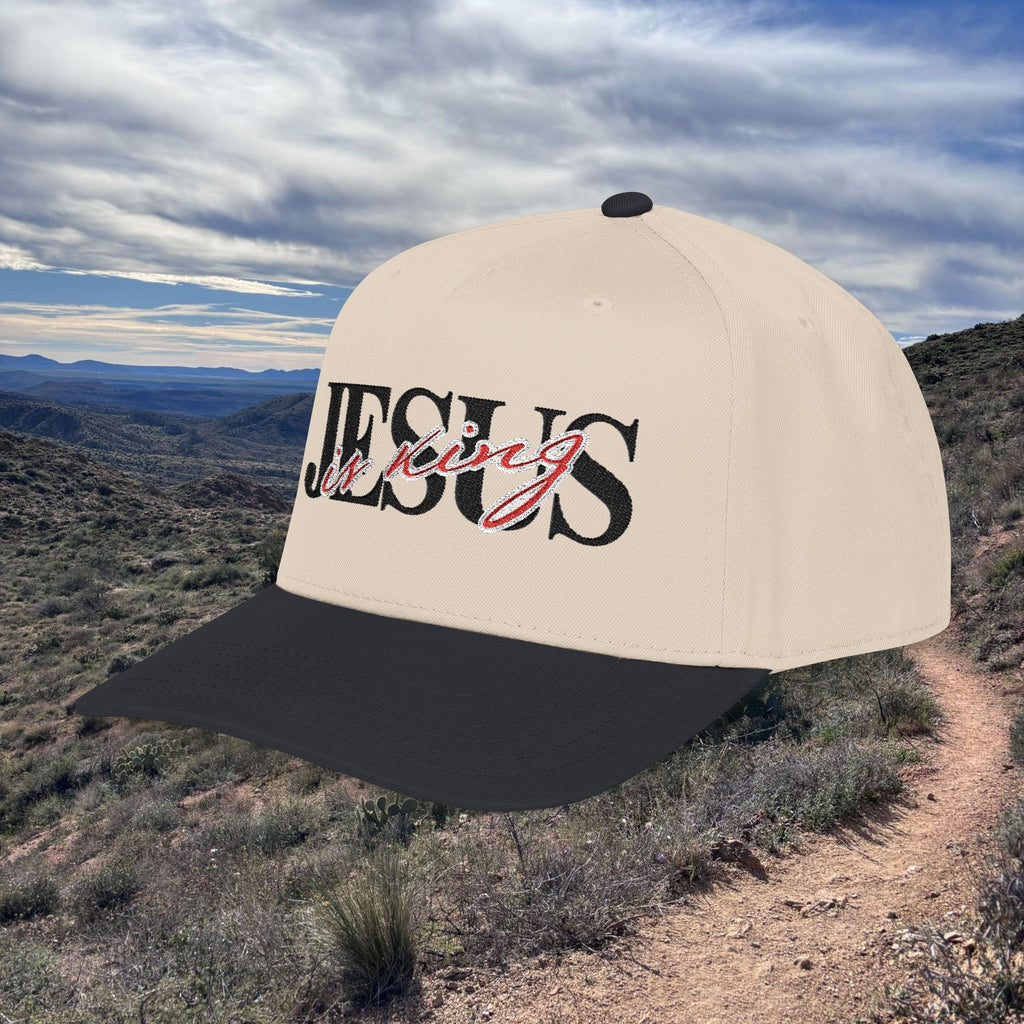 Jesus Is King Two-Tone Cap