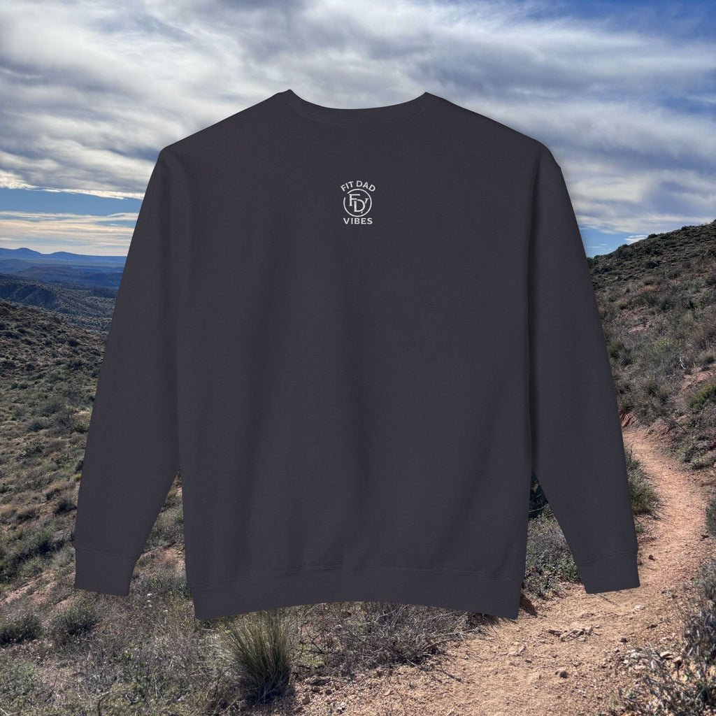 Lift Heavy, Run Far, Pray Hard Lightweight Crewneck Sweatshirt