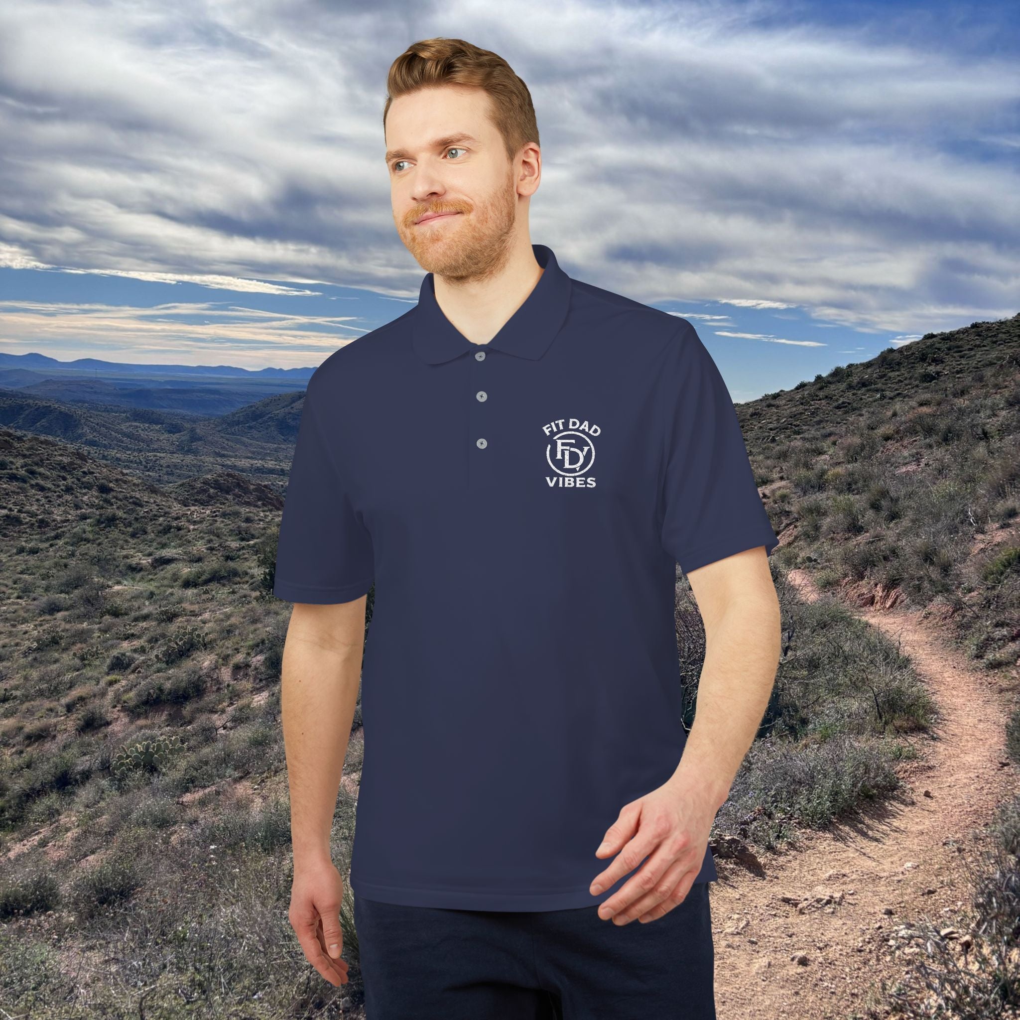 Fit Dad Vibes Adidas Performance Golf Polo