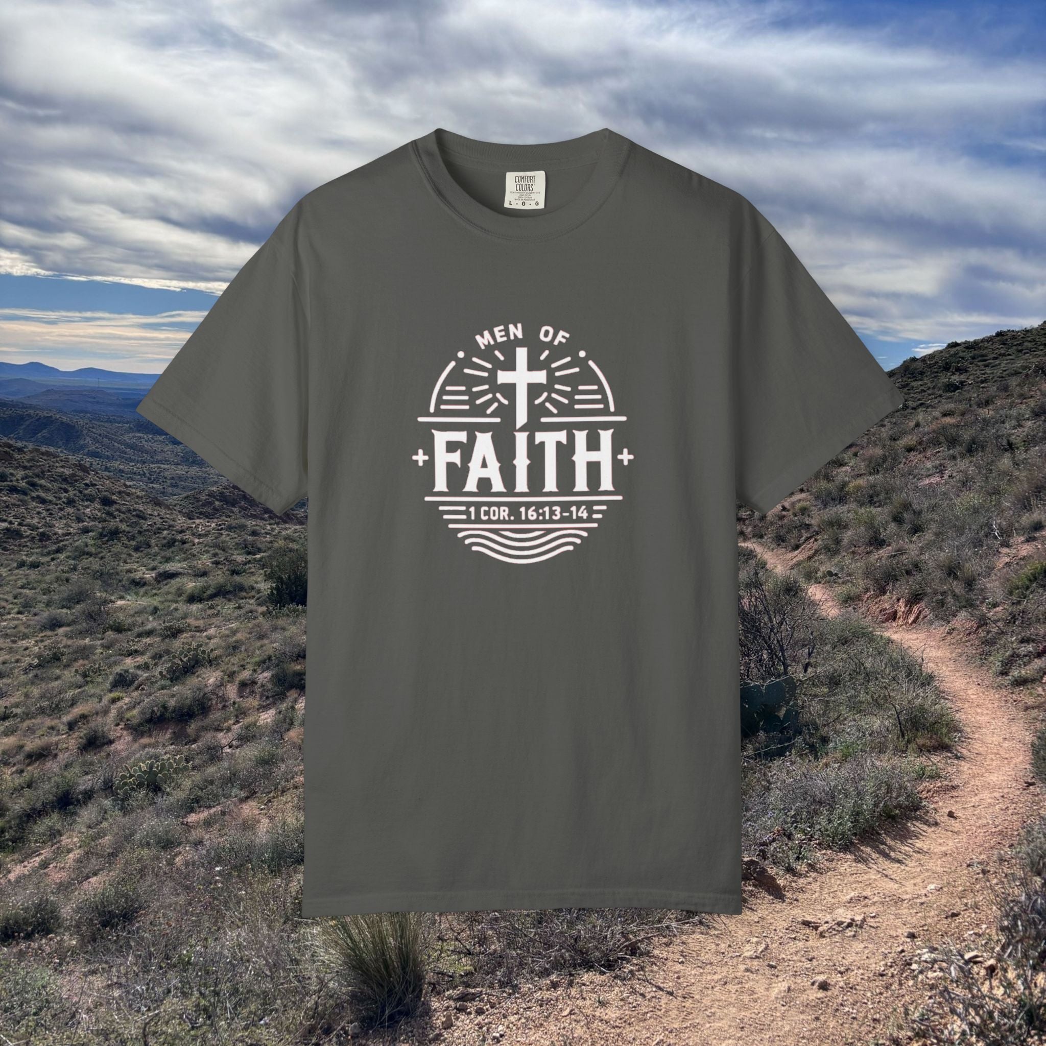 Men Of Faith Cotton T-Shirt