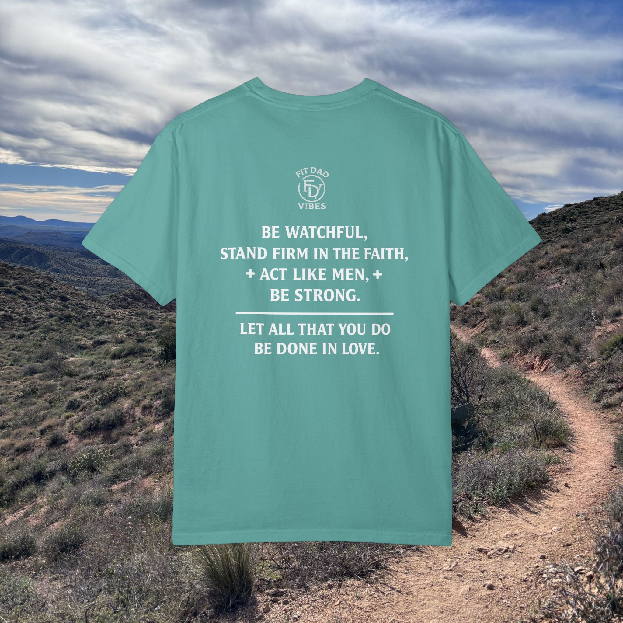 Men Of Faith Cotton T-Shirt