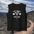 Lift Heavy, Run Far, Pray Hard Tank Top