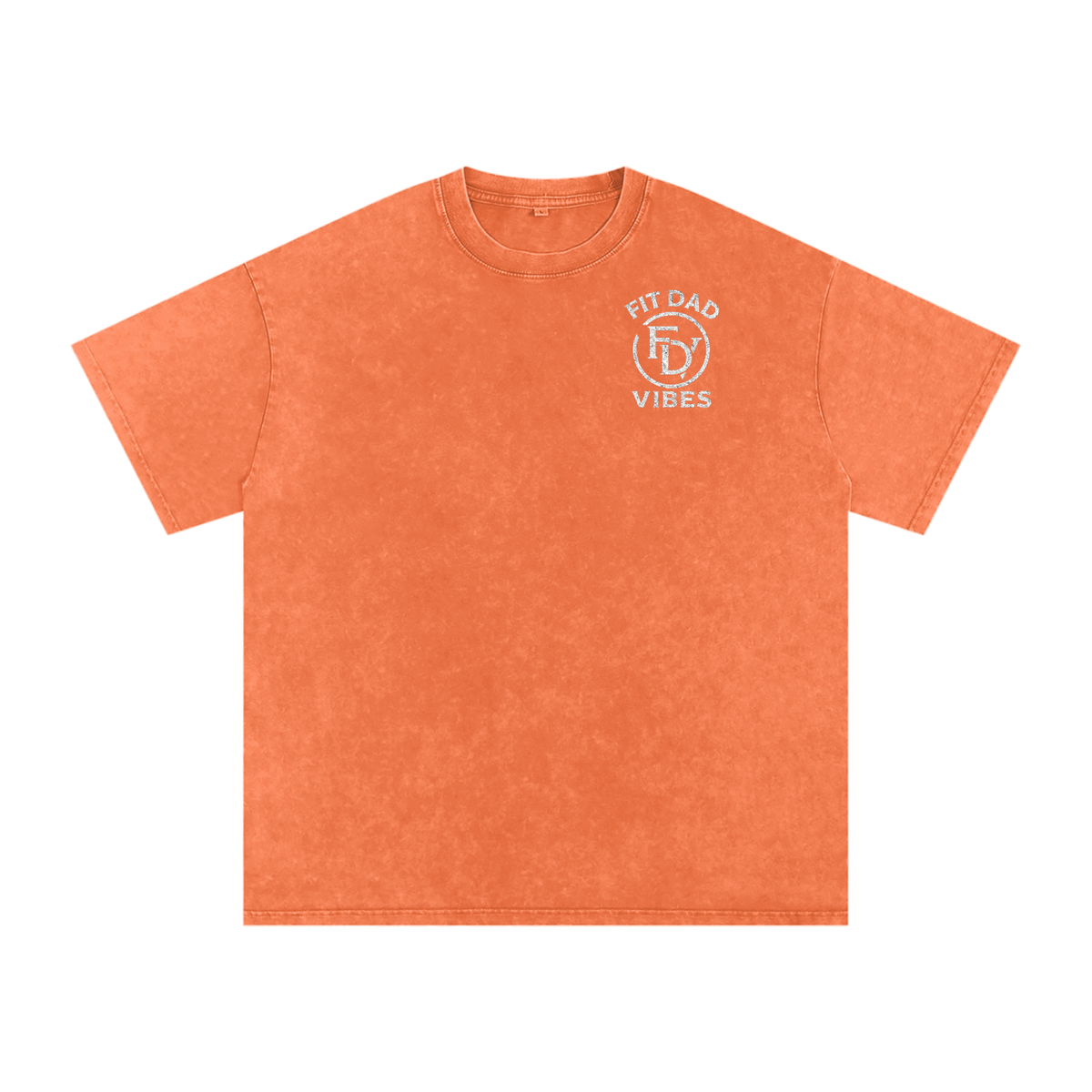 Lift Heavy, Run Far, Pray Hard Oversized Snow Washed T-Shirt