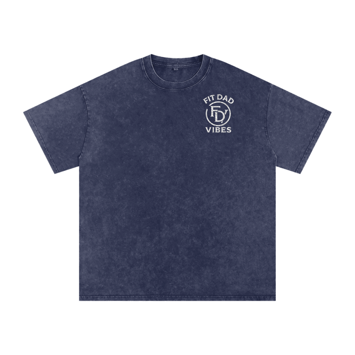 Lift Heavy, Run Far, Pray Hard Oversized Snow Washed T-Shirt