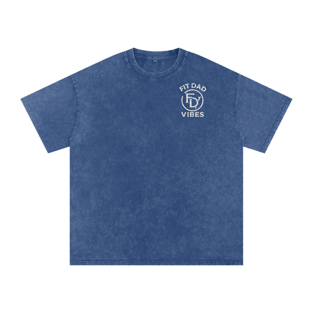 Lift Heavy, Run Far, Pray Hard Oversized Snow Washed T-Shirt