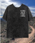 Lift Heavy, Run Far, Pray Hard Snow Washed Oversized Cotton T-Shirt